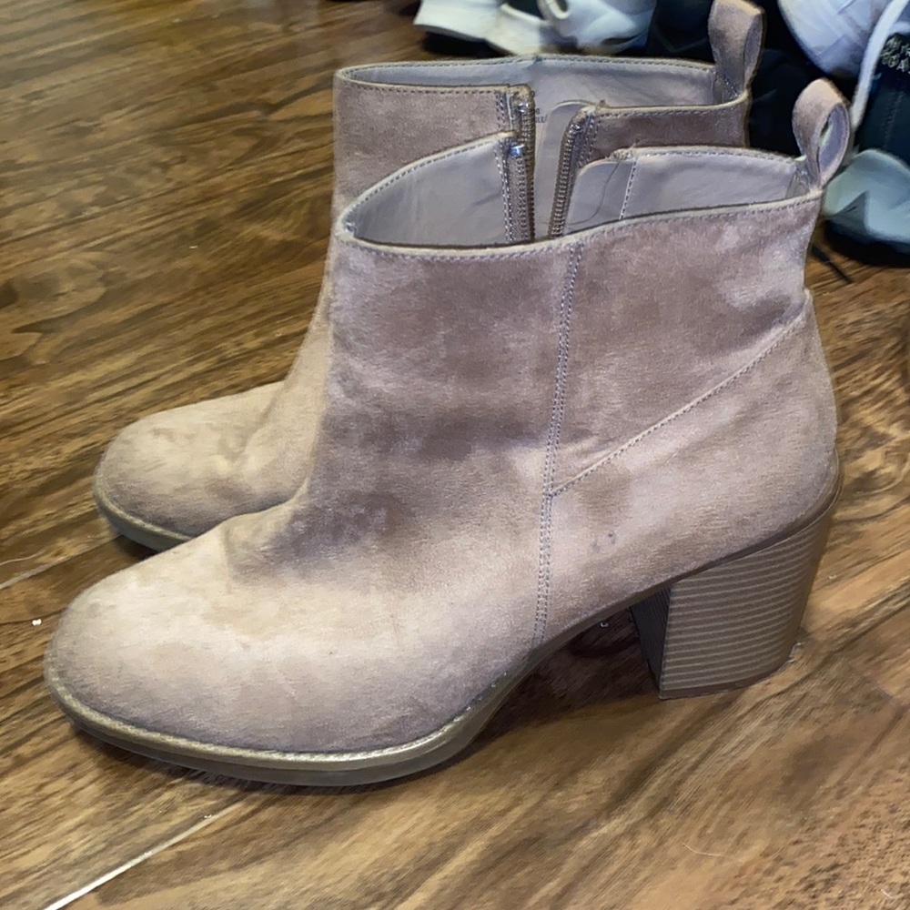 Tan Ankle Booties